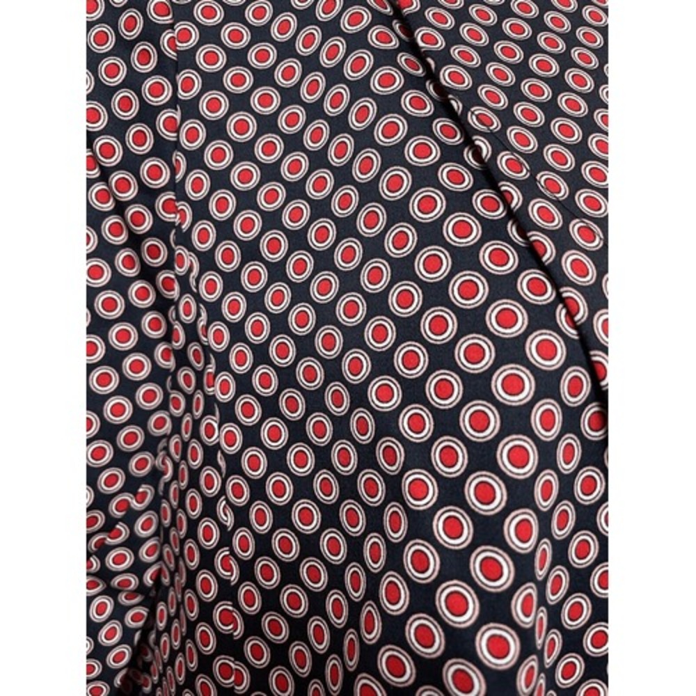 Michael Kors Blazer Size 14 Red‎ White Blue Dots Spring Tailored Business Office - Picture 7 of 16